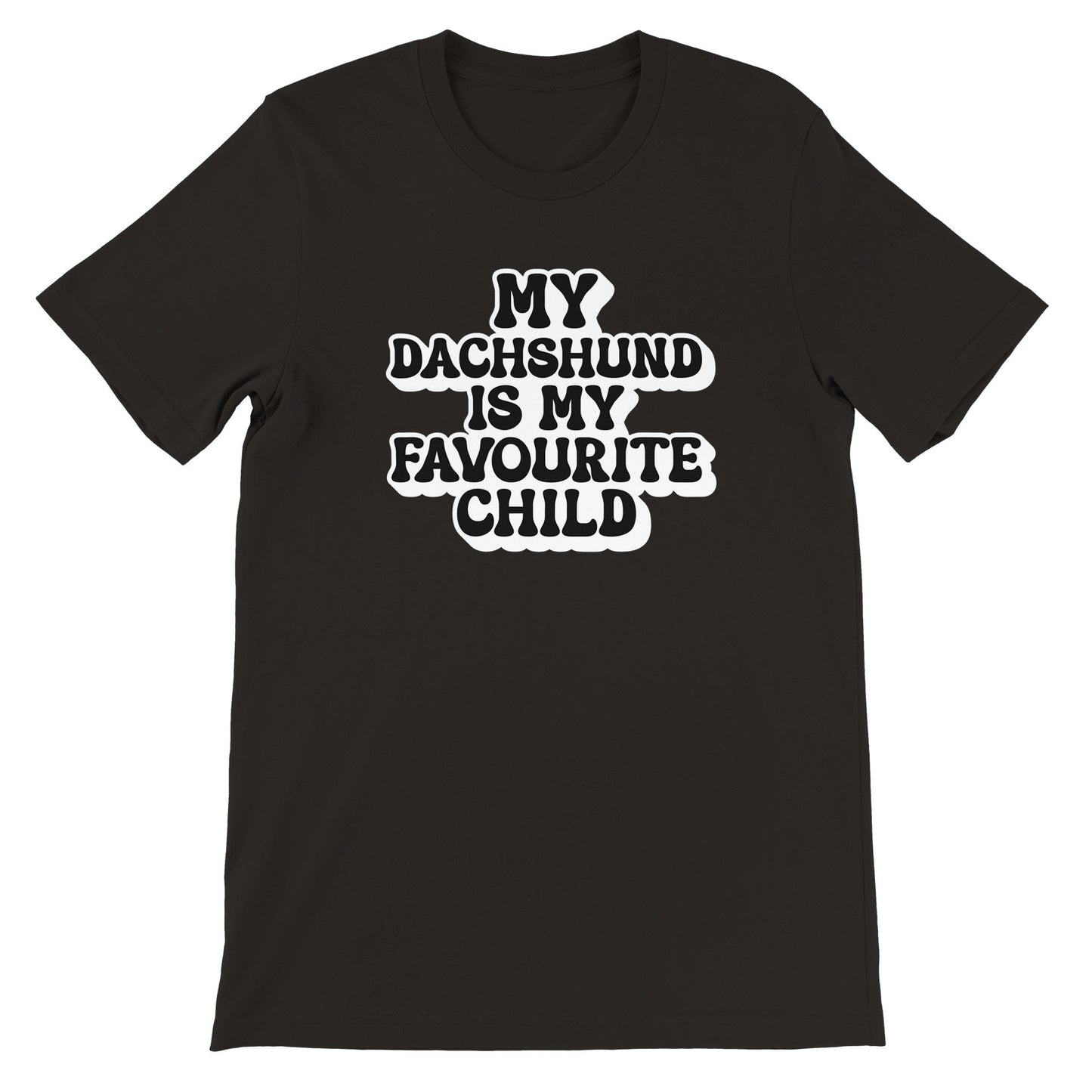 My Dachshund is My Favourite Child T-Shirt - Fun Unisex Tee for Dog Lovers - Sausage Swag